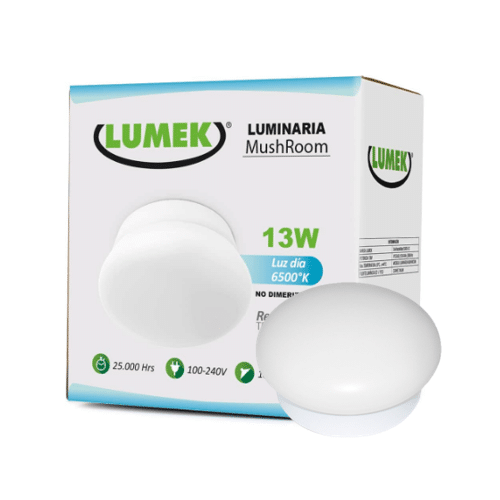 Bombillo LED Lumek E27 Mushroom 13W 6500K