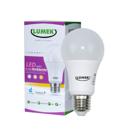 Bombillo LED Lumek E27 Dynamic 8.5W Ambiente
