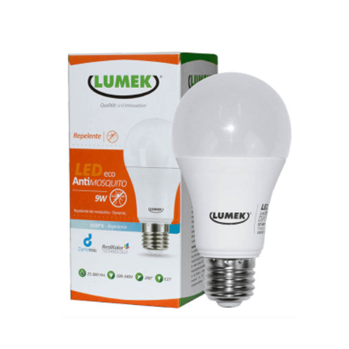 Bombillo LED Lumek E27 Dynamic 9W Antimosquito