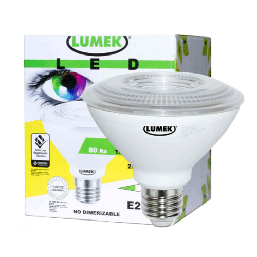 Bombillo LED Lumek E27 Par 30 10W/10.5W 3000K